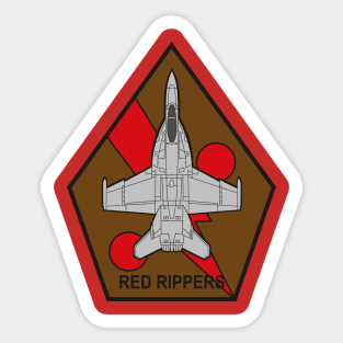 VFA-11 Red Rippers - F/A-18 Sticker